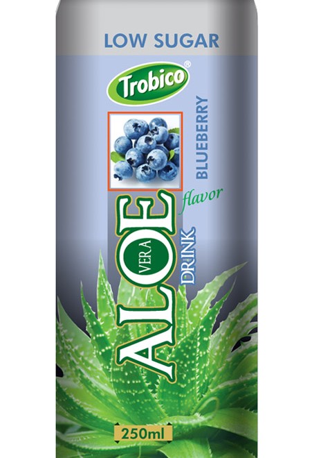 545 Trobico Aloe vera blueberry flavor alu can 250ml